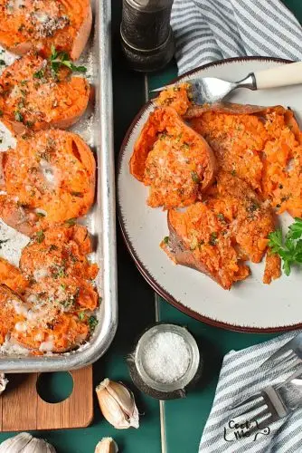 Crispy Smashed Sweet Potatoes: Sweet, Savory, and Simple