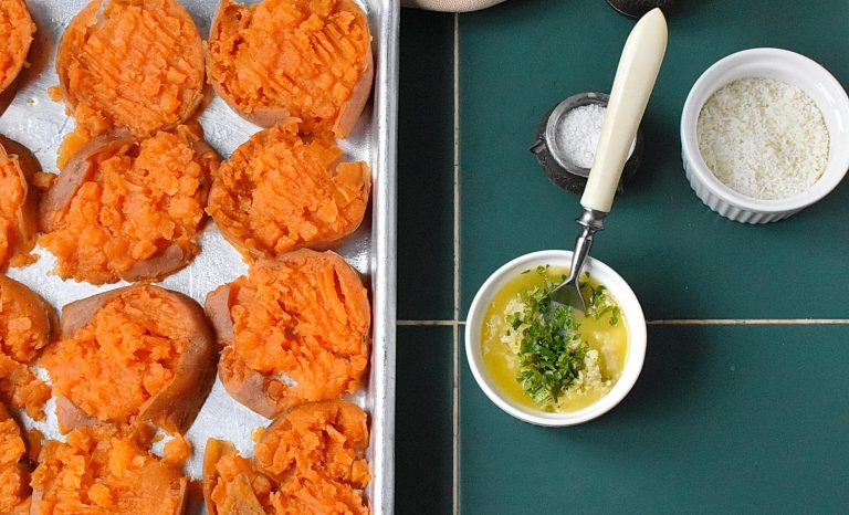 Step 4 - Crispy Smashed Sweet Potatoes: Sweet, Savory, and Simple