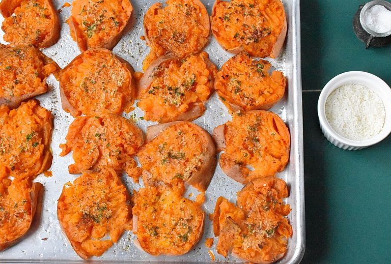 Step 6 - Crispy Smashed Sweet Potatoes: Sweet, Savory, and Simple