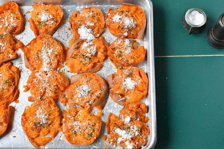 Step 7 - Crispy Smashed Sweet Potatoes: Sweet, Savory, and Simple