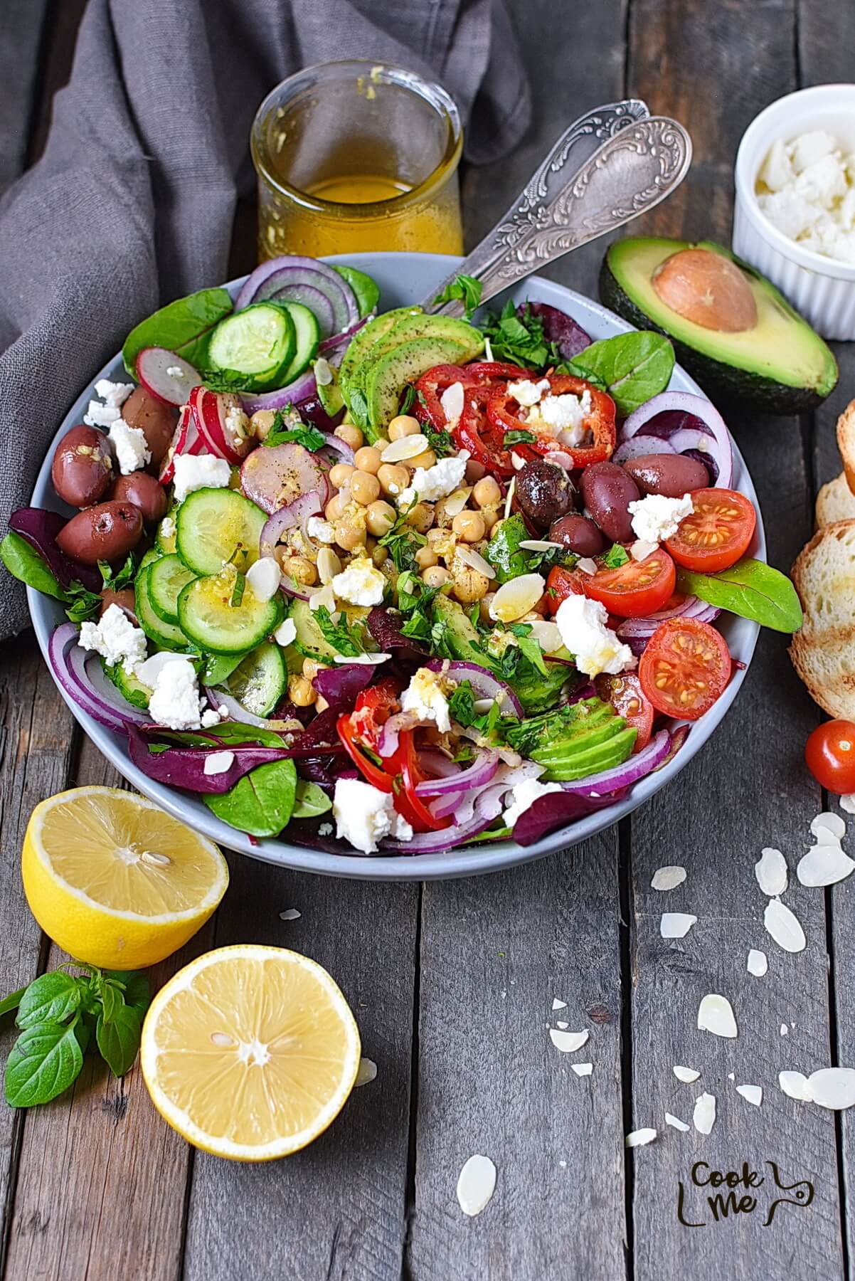 Easy Mediterranean Swiss Chard Salad Recipe Recipe - Easy Step-by-Step Guide | COOK.ME