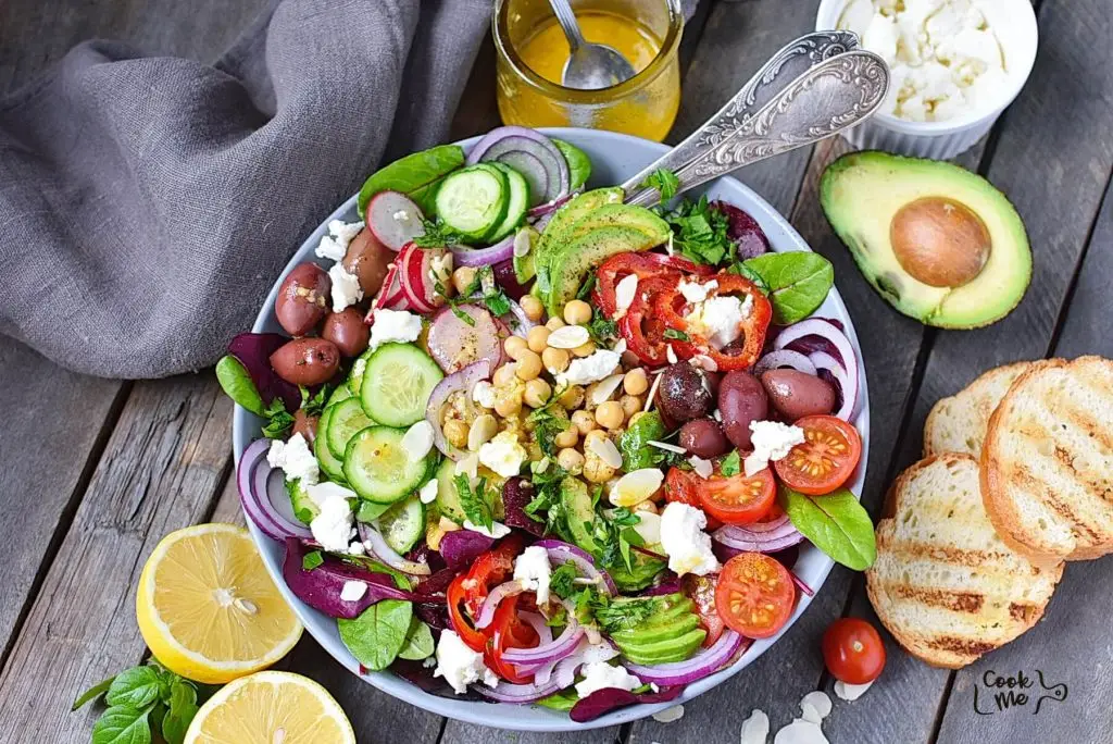 Easy Mediterranean Swiss Chard Salad Recipe