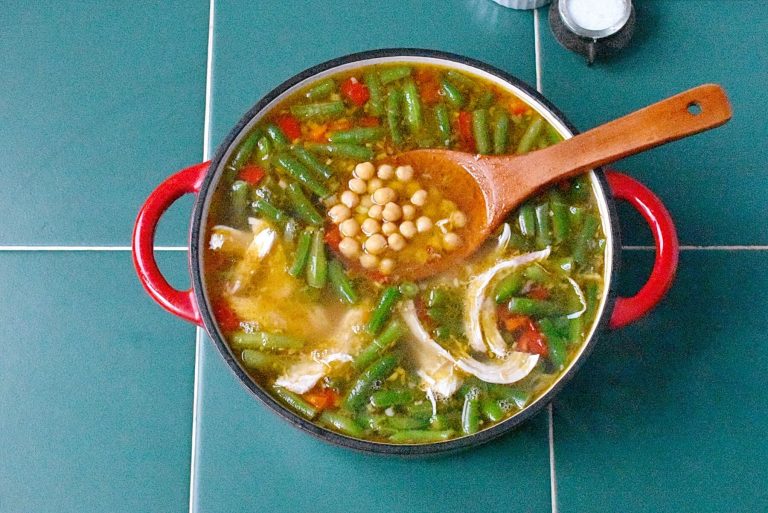 Step 6 - Moroccan Chicken Soup with Chickpeas and Sweet Potatoes