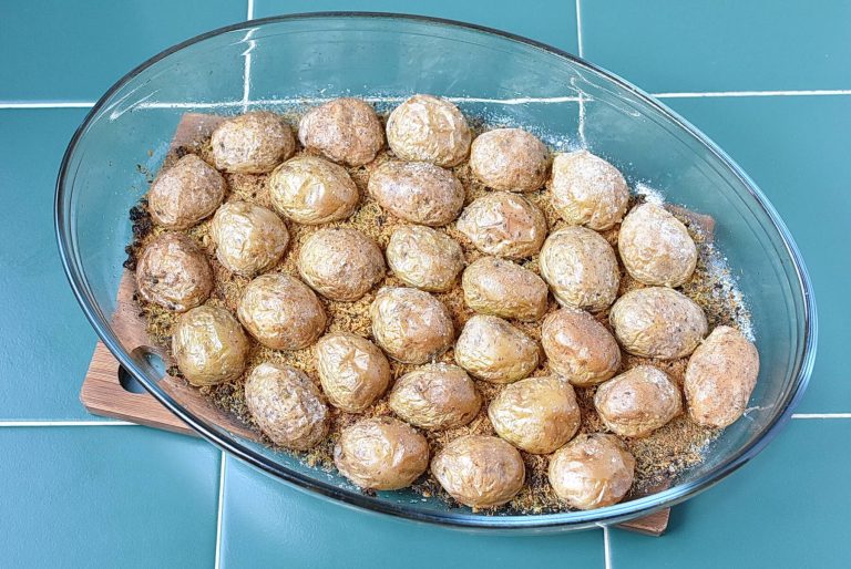 Step 6 - Parmesan Roasted Baby Potatoes