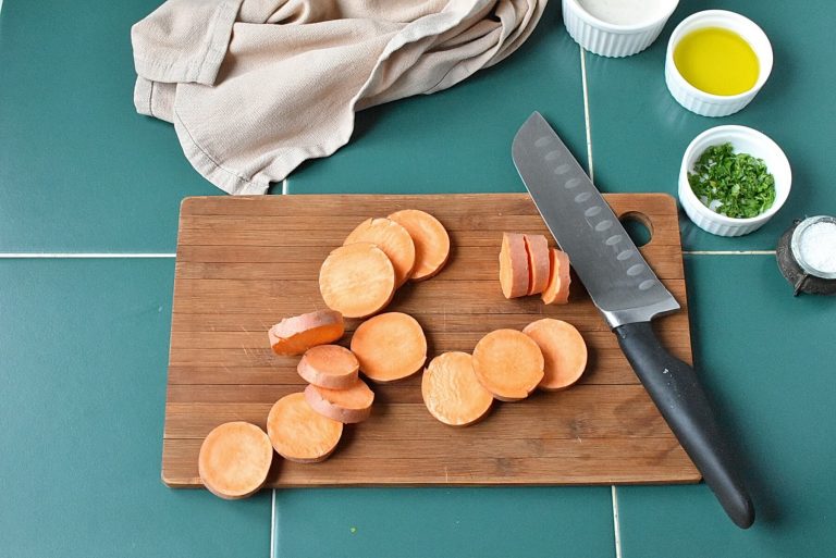 Step 1 - Fast Sweet Potato Recipe: Perfect Sweet Potatoes in 8 Minutes