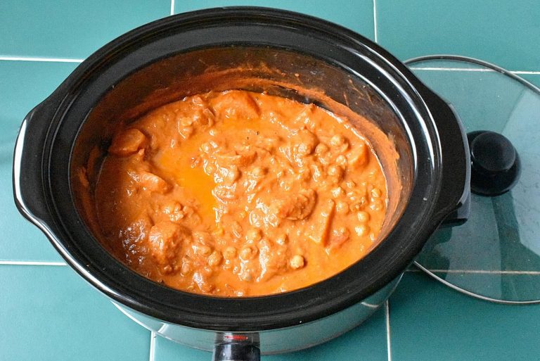 Step 2 - Slow Cooked Sweet Potato Stew with Peanut Butter: A Nutritious Vegan Meal