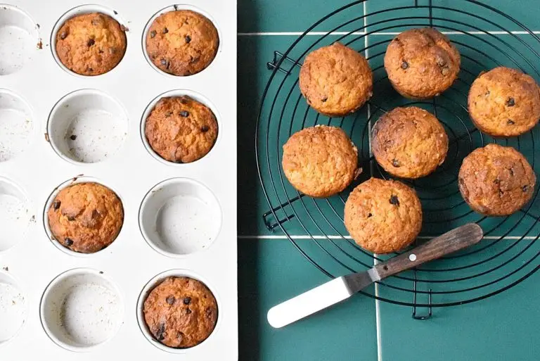 Step 8 - Sweet Potato Muffins with Chocolate Chips