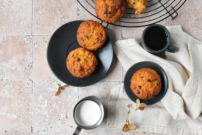 Step 9 - Sweet Potato Muffins with Chocolate Chips