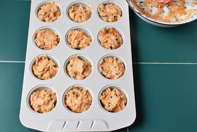 Step 6 - Sweet Potato Muffins with Chocolate Chips
