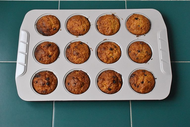 Step 7 - Sweet Potato Muffins with Chocolate Chips