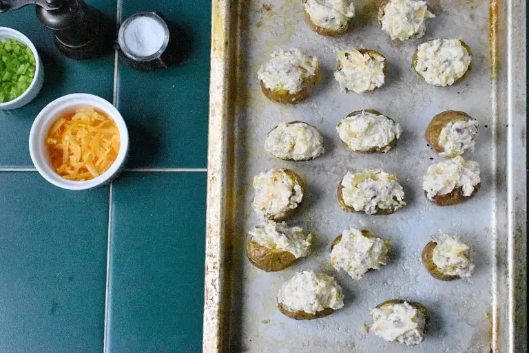 Step 6 - Twice Baked Potato Bites with Bacon & Cheese