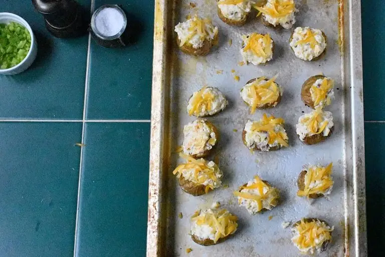Step 6 - Twice Baked Potato Bites with Bacon & Cheese