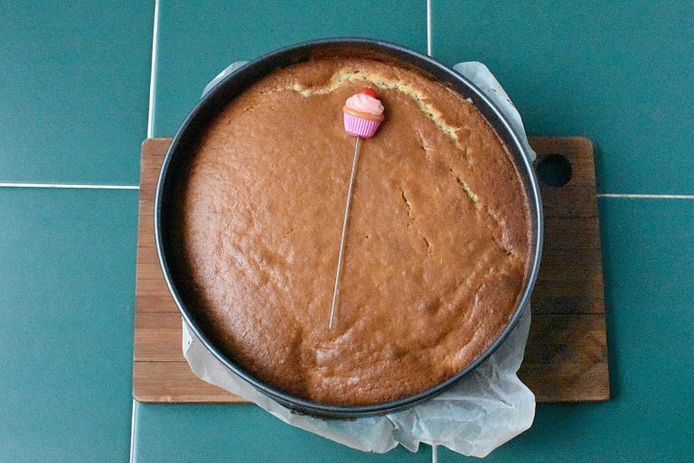 Step 10 - Upside Down Pear Cake: A Simple Recipe Using Fresh Pears