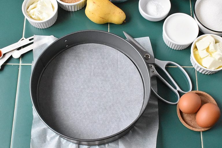 Step 1 - Upside Down Pear Cake: A Simple Recipe Using Fresh Pears