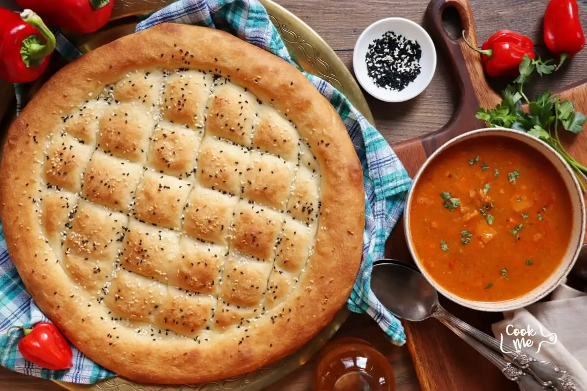 No-Knead Turkish Pide Bread