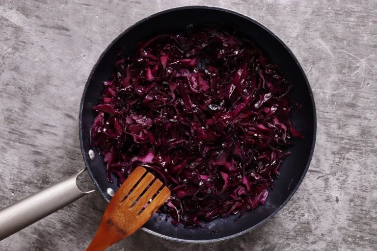 Step 1 - Modern Danish Red Cabbage Salad with Oranges and Nuts