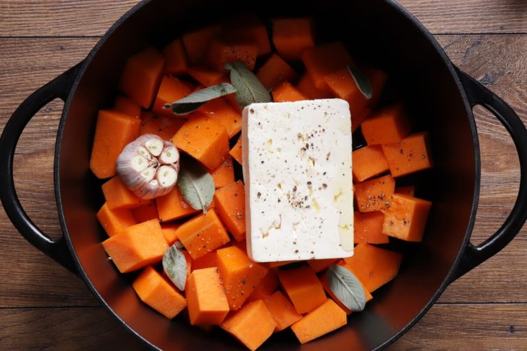 Step 2 - Easy Roasted Butternut Squash Feta Soup