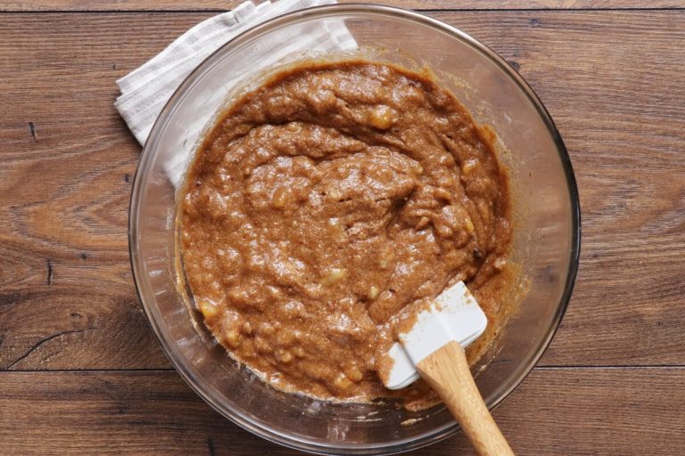Step 4 - How to Make Eggless Banana Bread