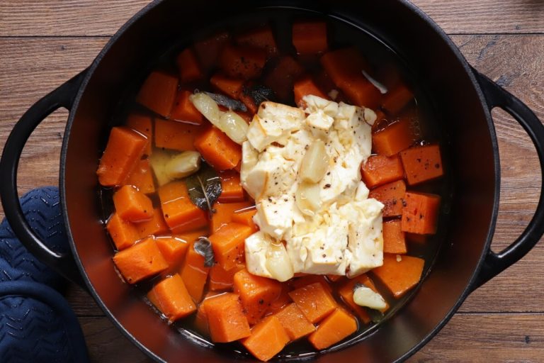 Step 4 - Easy Roasted Butternut Squash Feta Soup