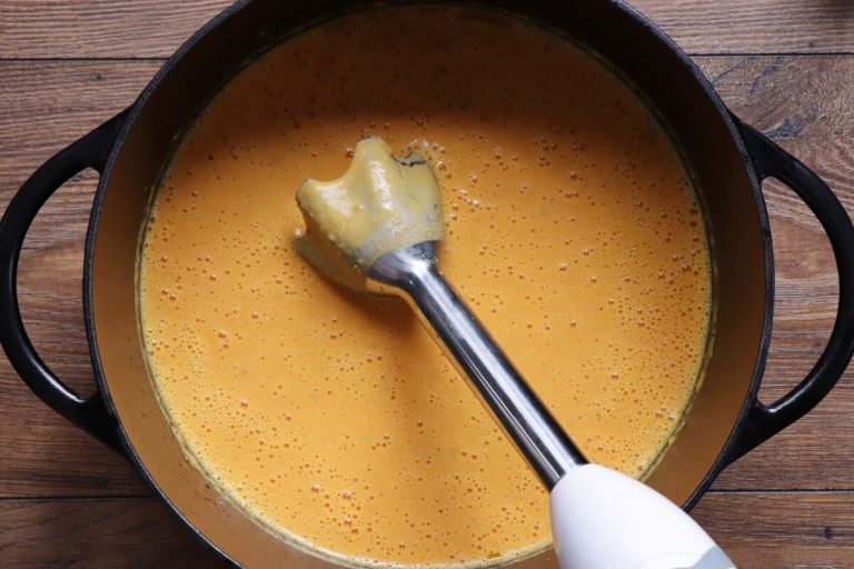 Step 5 - Easy Roasted Butternut Squash Feta Soup