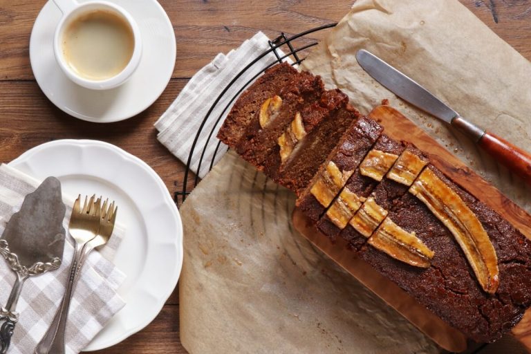 Step 8 - How to Make Eggless Banana Bread