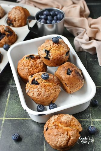 Egg-Free Blueberry Muffins