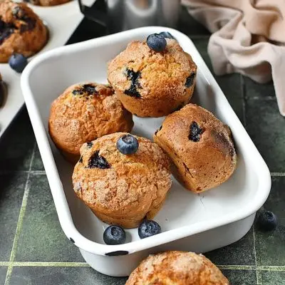 Egg Free Blueberry Muffins Recipe