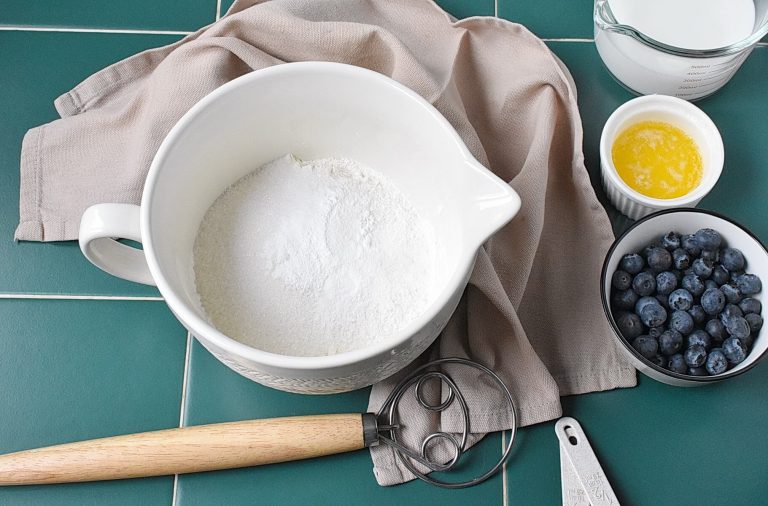 Step 2 - Egg-Free Blueberry Muffins