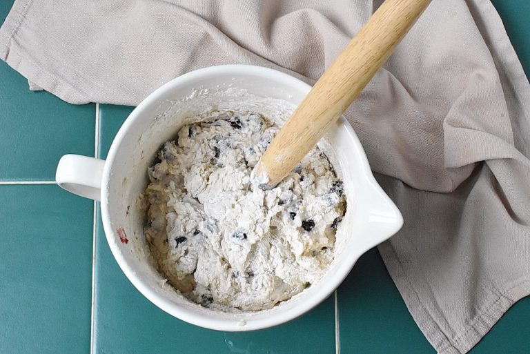 Step 5 - Egg-Free Blueberry Muffins