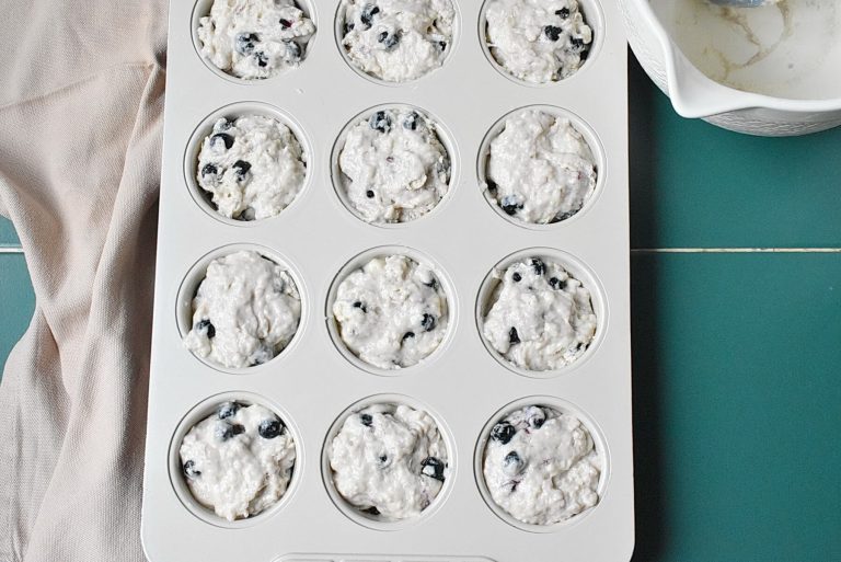 Step 6 - Egg-Free Blueberry Muffins