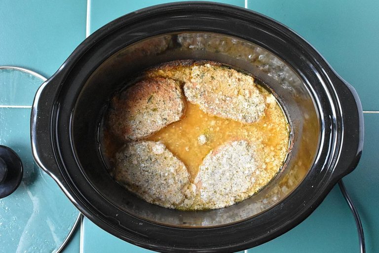 Step 4 - 3-Ingredient Slow Cooker Pork Chop