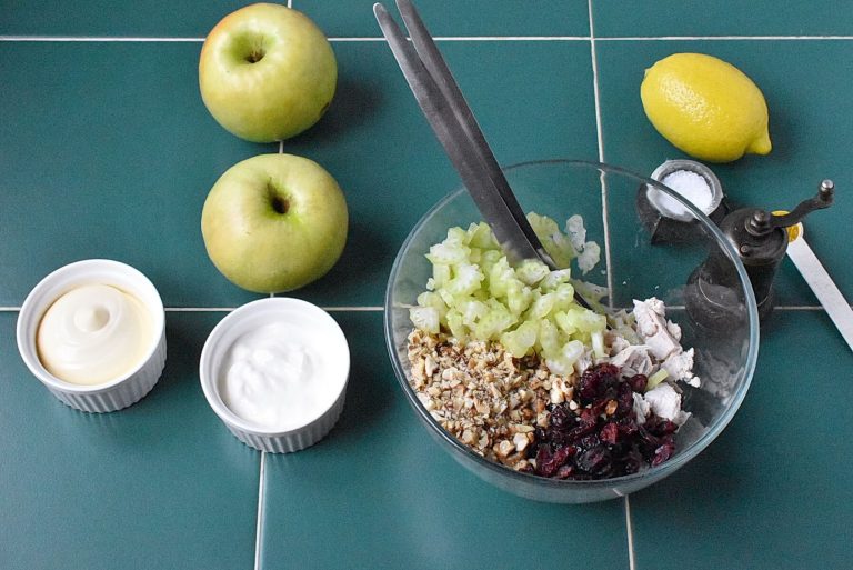 Step 1 - Apple Chicken Cranberry Salad