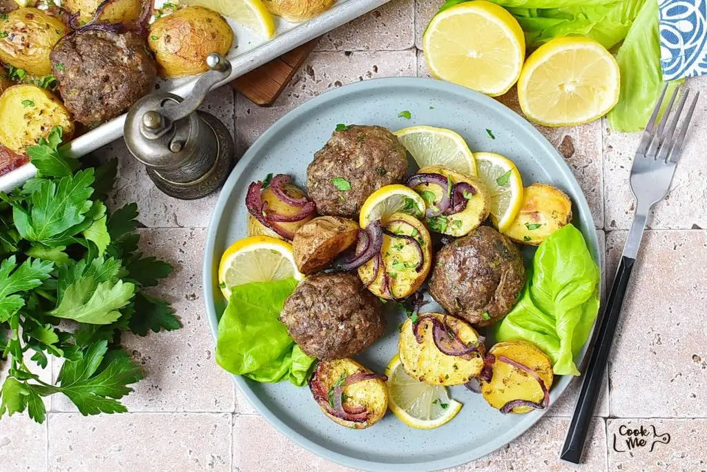 Baked Greek Meatballs: A Mediterranean Delight