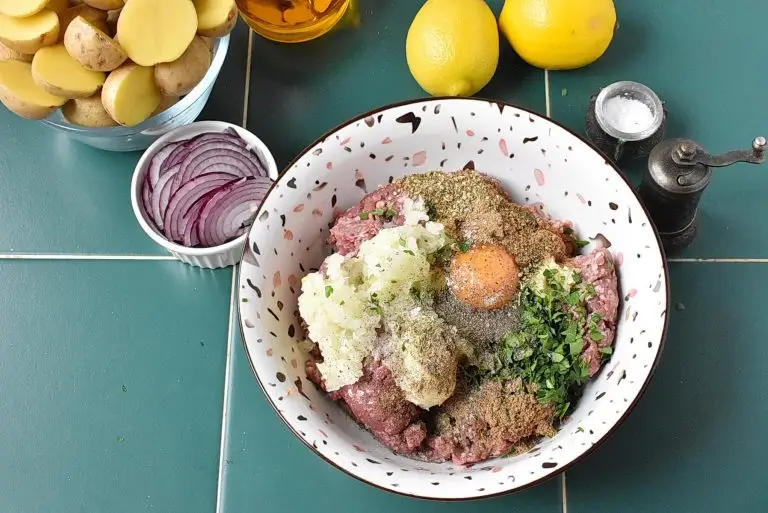 Step 3 - Baked Greek Meatballs: A Mediterranean Delight