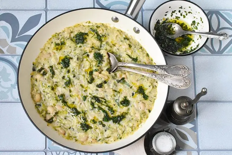 Step 11 - Creamy Zucchini and Lemon White Beans