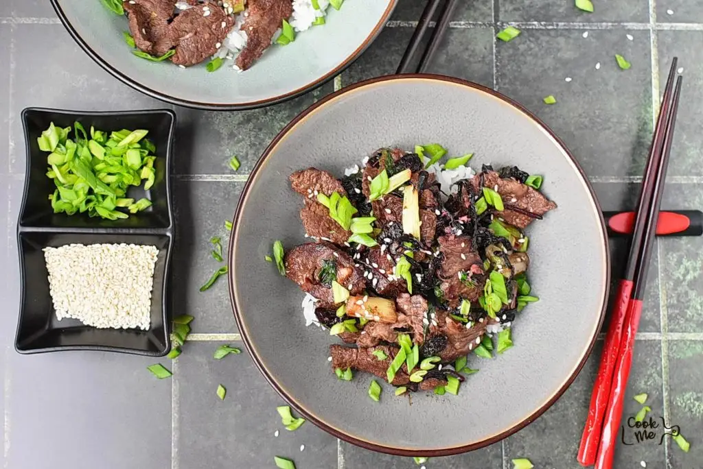 Easy Stir-Fry with Swiss Chard and Steak