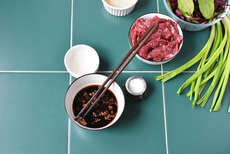 Step 2 - Easy Stir-Fry with Swiss Chard and Steak