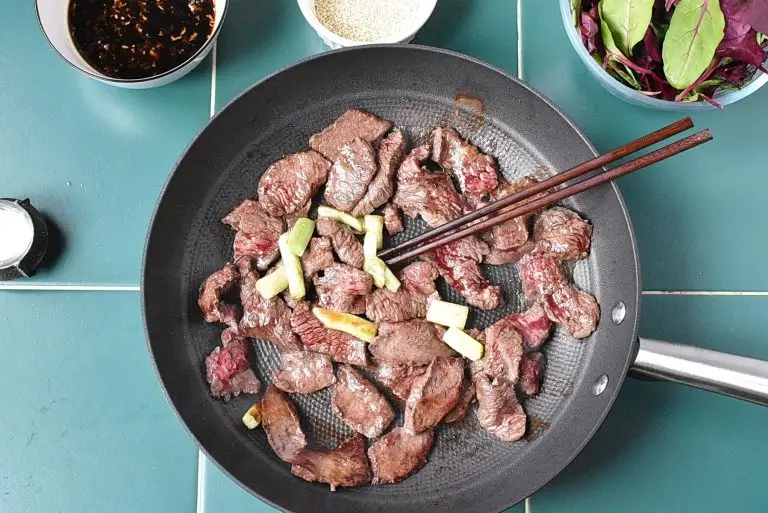 Step 5 - Easy Stir-Fry with Swiss Chard and Steak