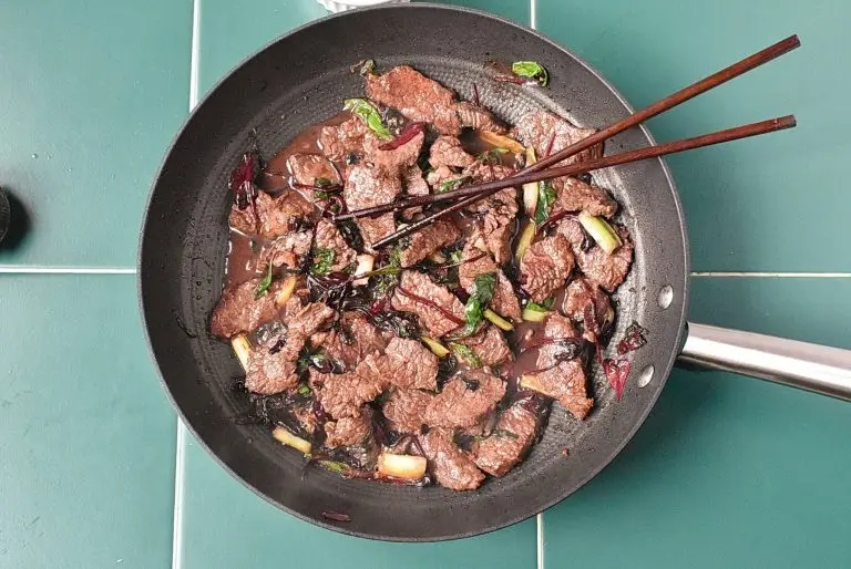 Step 6 - Easy Stir-Fry with Swiss Chard and Steak