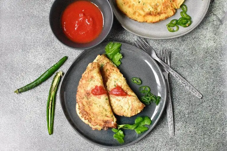 Step 6 - Eggless Omelet