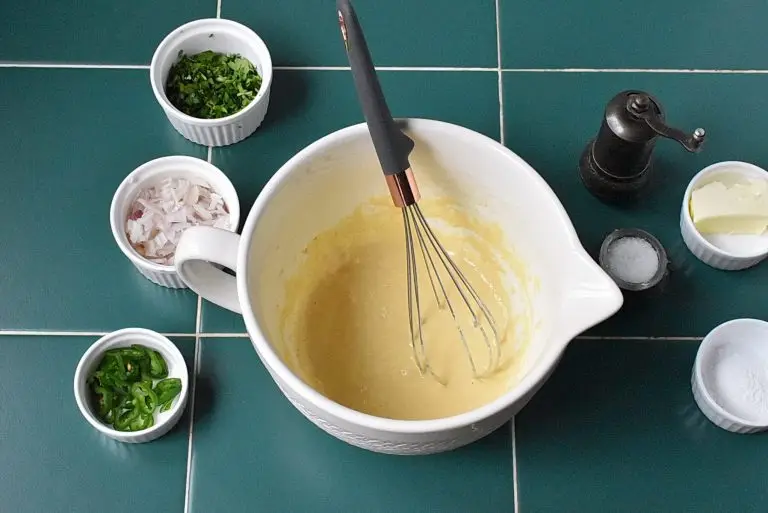 Step 2 - Eggless Omelet