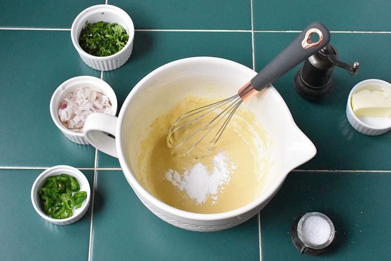 Step 3 - Eggless Omelet