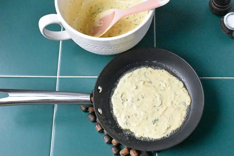 Step 5 - Eggless Omelet