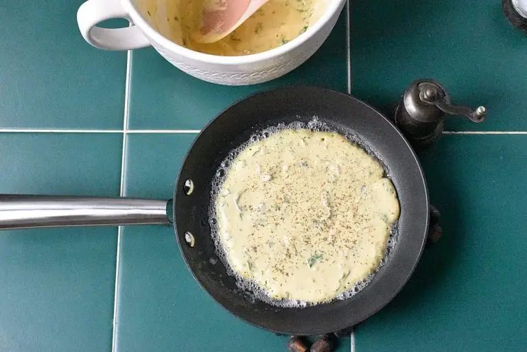 Step 5 - Eggless Omelet