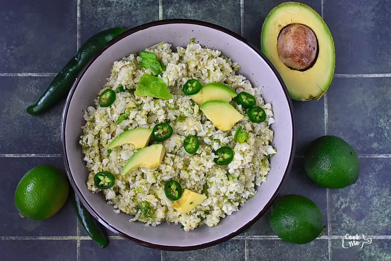 Fresh & Healthy Avocado Cauliflower Rice