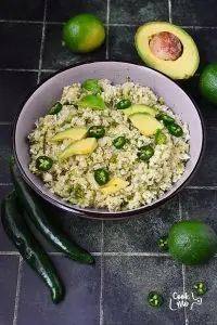 Fresh & Healthy Avocado Cauliflower Rice