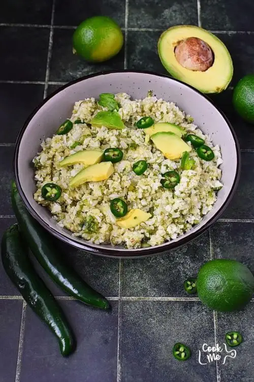 Fresh & Healthy Avocado Cauliflower Rice