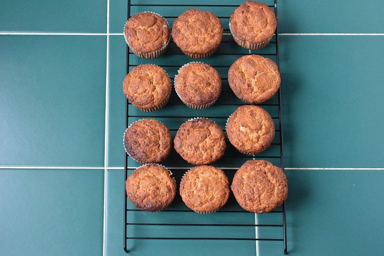 Step 8 - Gluten-Free Banana Cupcakes with Creamy Nutella Frosting