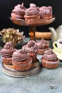 Gluten-Free Banana Cupcakes with Creamy Nutella Frosting Recipe