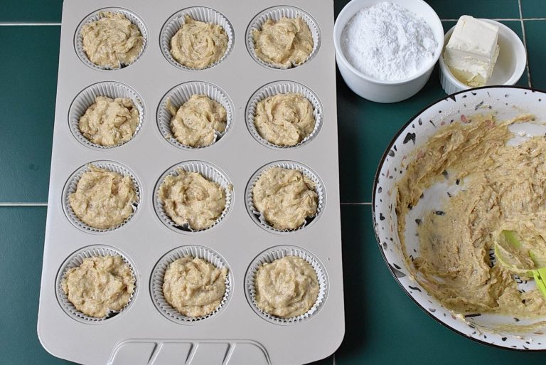 Step 6 - Gluten-Free Banana Cupcakes with Creamy Nutella Frosting